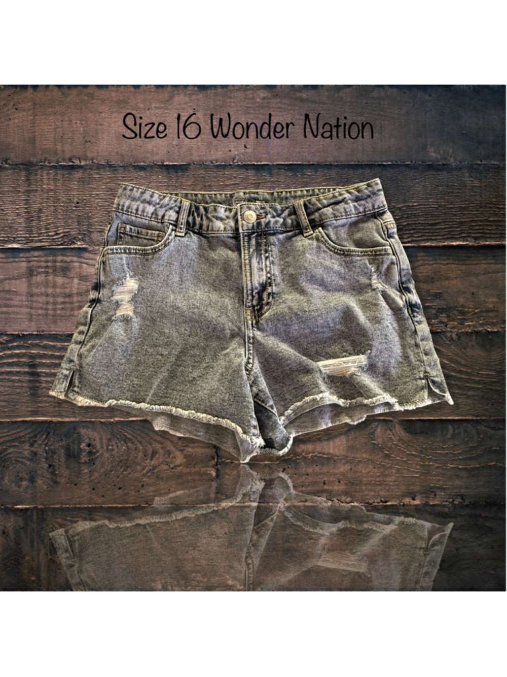 Size 16 Wonder Nation Jean Shorts
